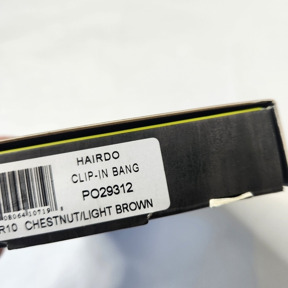 Hairdo Clip In Bangs Chestnut Brown - Picture 9 of 10